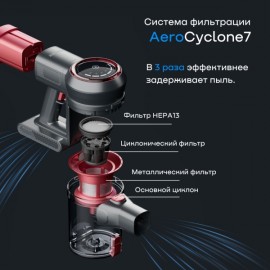 Вертикальный беспроводной пылесос Remez RMVС-503 MultiClick Pro