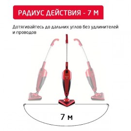 Пылесос ручной (handstick) Arnica Tria Pro ET13310 Red