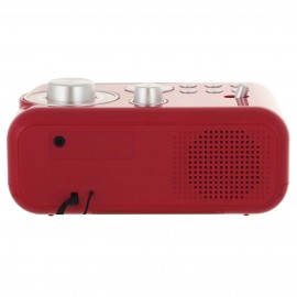 Радио-часы Telefunken TF-1593 Red/White