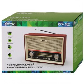 Радиоприемник Ritmix RPR-102 бук