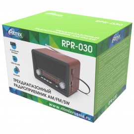 Радиоприемник Ritmix RPR-030 Black