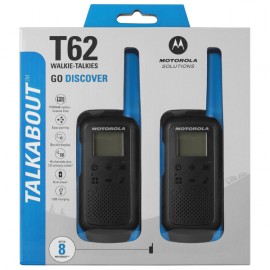 Рация Motorola Talkabout T62 Blue/Black (2 штуки)