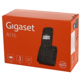 Телефон DECT Gigaset A116 Black