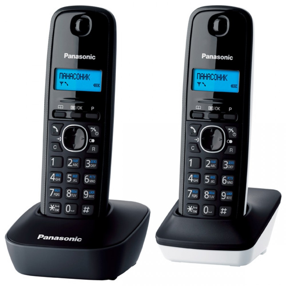 Телефон DECT Panasonic KX-TG1612RU1 - купить по выгодной цене с доставкой  по Москве из интернет-магазина Lostelecom