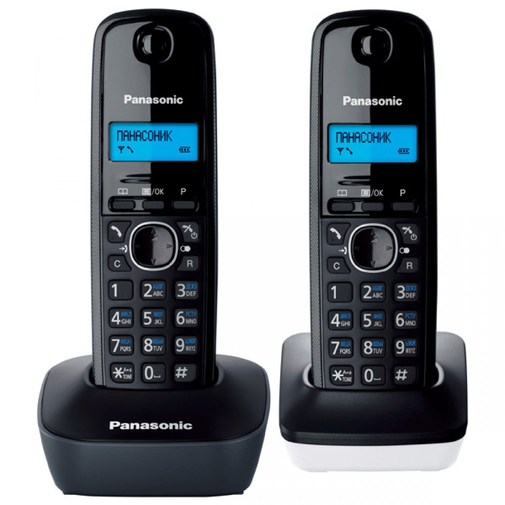 Телефон DECT Panasonic KX-TG1612RU1 - купить по выгодной цене с доставкой  по Москве из интернет-магазина Lostelecom