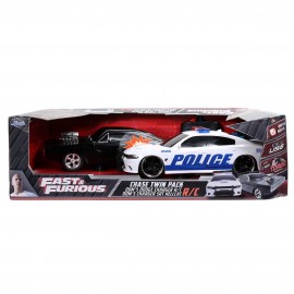 Радиоуправляемая машина Jada Fast & Furious Dodge Police&Street R/C