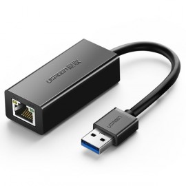 Разветвитель для компьютера uGreen CR111 USB 3.0 Gigabit Ethernet Adapter Bl 