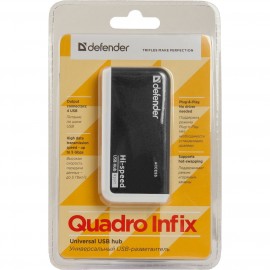 Разветвитель для компьютера Defender QUADRO INFIX 