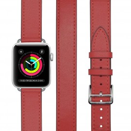 Ремешок LYAMBDA MERIDIANA Apple Watch 38/40 mm LWA-01-40-RD