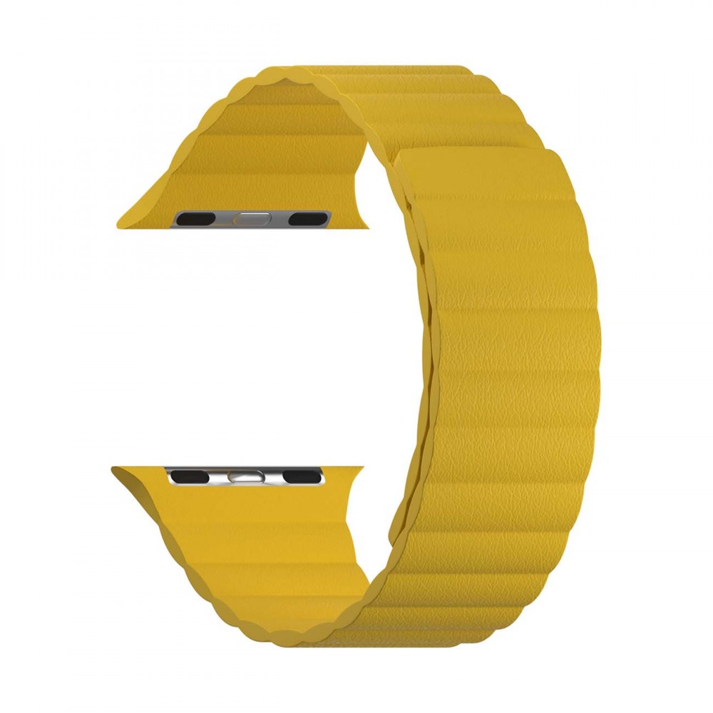 Ремешок LYAMBDA Apple Watch 42/44mm POLLUX DSP-24-44-YL Yellow