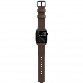 Ремешок Nomad Modern Strap 44/42mm, D.Brown/Black (NM1A4RBM00)