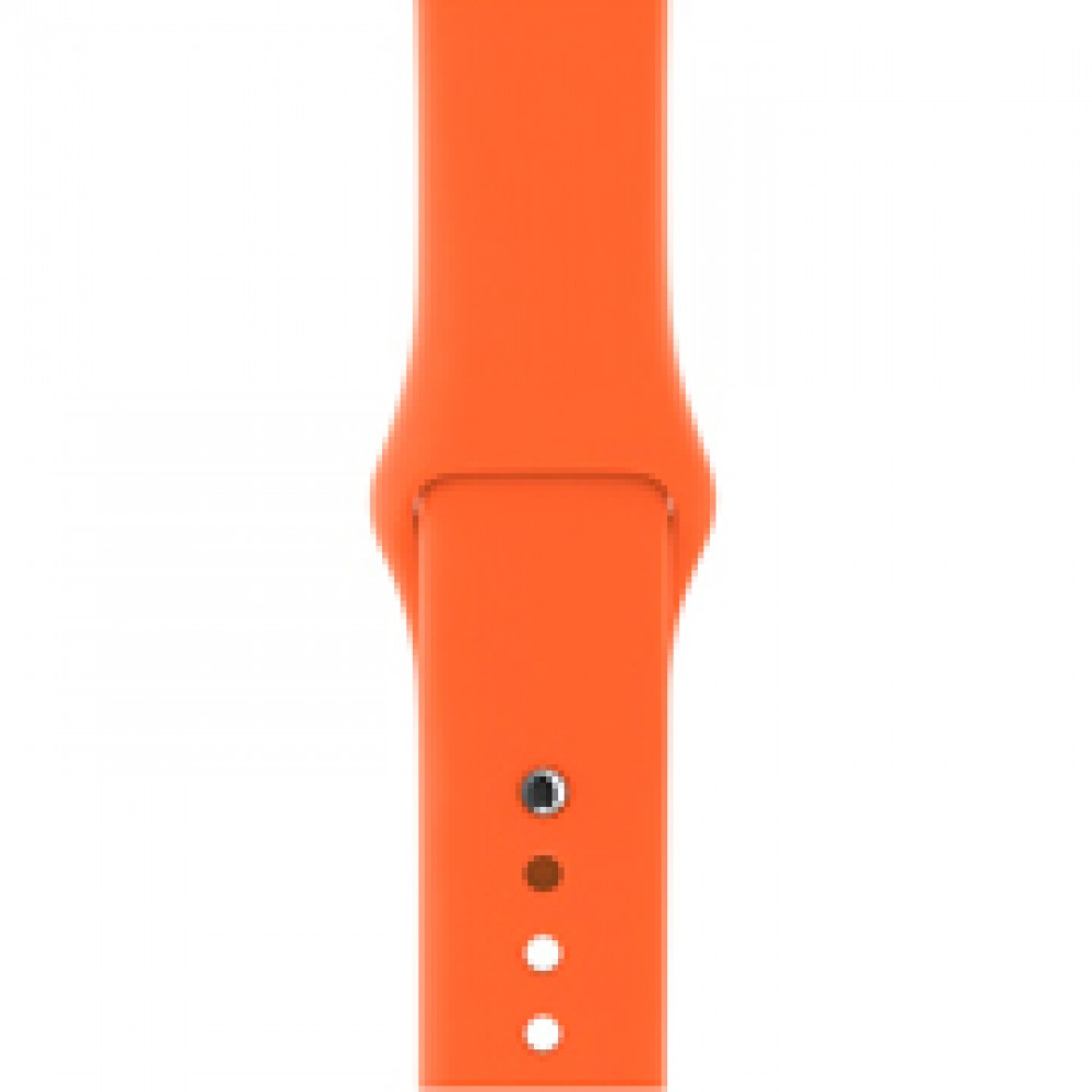 Ремешок Apple 38mm Spicy Orange Sport Band S/M&M/L (MQUT2ZM/A)