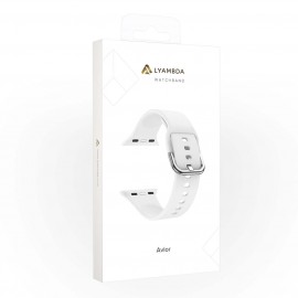 Ремешок LYAMBDA Apple Watch 42/44mm AVIOR DSJ-17-44-WT White