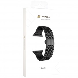 Ремешок LYAMBDA CASTOR Apple Watch 42/44mm CASTOR DS-APG-04-44-BK 