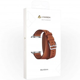 Ремешок LYAMBDA MERIDIANA Apple Watch 42/44 mm LWA-01-44-BR