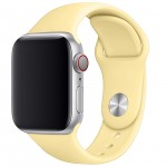 Ремешок TFN для Apple Watch 38/40мм Silicone светло-желтый