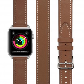 Ремешок LYAMBDA MERIDIANA Apple Watch 42/44 mm LWA-01-44-BR