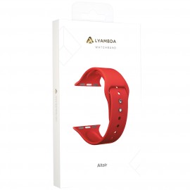 Силиконовый ремешок для Apple Watch 38/40/41 mm LYAMBDA ALTAIR DS-APS08-40-RD Red 