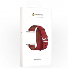 Ремешок LYAMBDA MERIDIANA Apple Watch 42/44 mm LWA-01-44-RD 