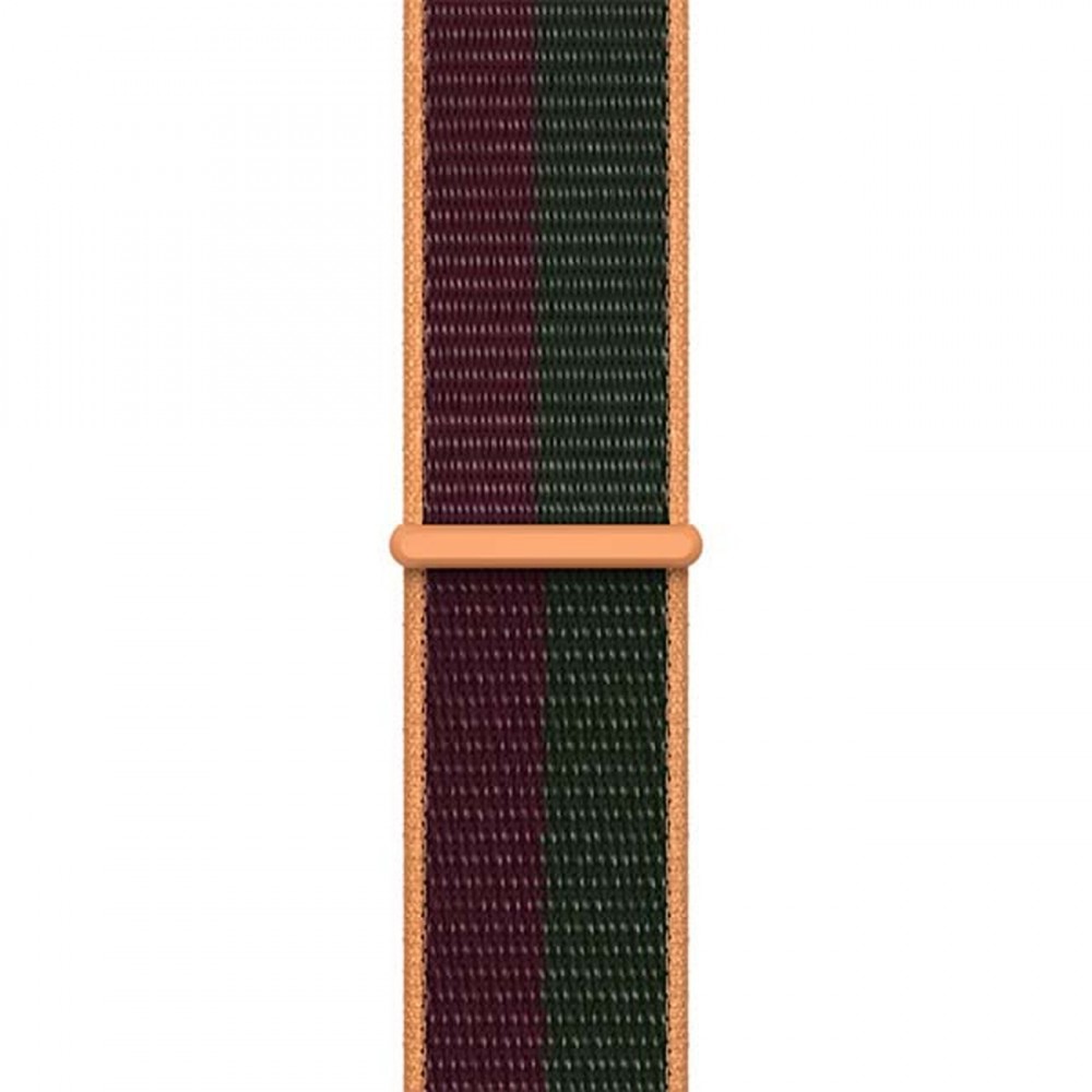 Ремешок Apple 41mm Dark Cherry/Forest Green Sport Loop (ML2R3ZM/A)