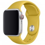 Ремешок TFN для Apple Watch 42/44мм Silicone цветочный желтый