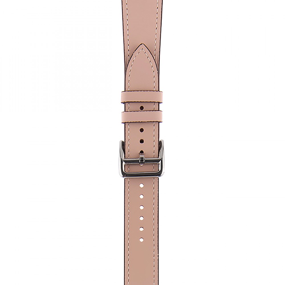 Ремешок InterStep STYLISH для Apple Watch 38mm&40mm, нат. кожа, свет