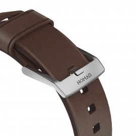 Ремешок Nomad Modern Strap 44/42mm, D.Brown/Silver (NM1A4RSM00)