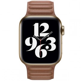 Ремешок Apple 40mm Saddle Brown Leather Link Large (MY972ZM/A)