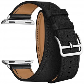 Ремешок LYAMBDA MERIDIANA Apple Watch 42/44 mm LWA-01-44-BK