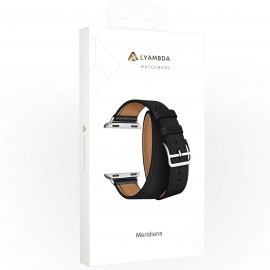 Ремешок LYAMBDA MERIDIANA Apple Watch 42/44 mm LWA-01-44-BK