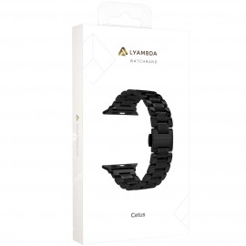 Ремешок LYAMBDA Apple Watch 38/40mm CETUS DSG-25-40-BK Black