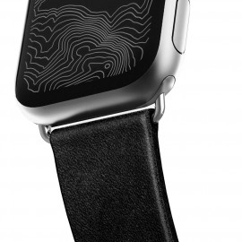 Ремешок Nomad Modern Strap 44/42mm, Black/Silver (NM1A41SM00)