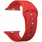 Силиконовый ремешок для Apple Watch 42/44/45 mm LYAMBDA ALTAIR DS-APS08-44-RD Red