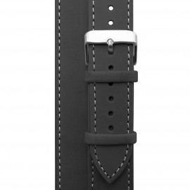 Ремешок Cozistyle Double Tour Leather Watch Band Black