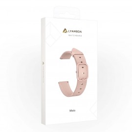 Сменный ремешок LYAMBDA 22mm MAIA DSP-02-22 Pink