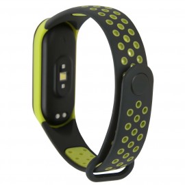 Сменный ремешок Red Line для Xiaomi Mi Band 4/3 Black/Yellow (УТ000018232) 