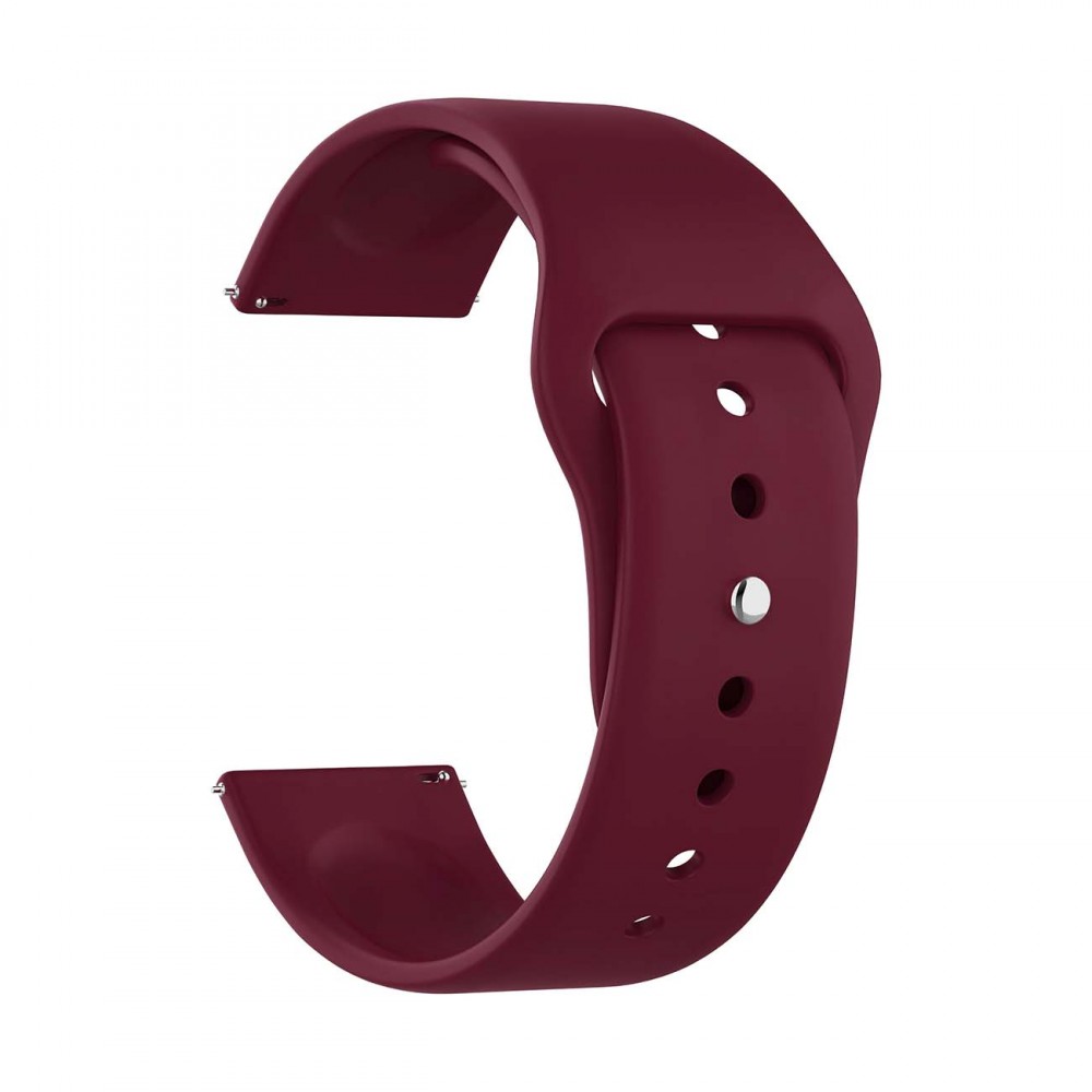 Сменный ремешок LYAMBDA 22mm ALTAIR DSJ-01-04T-22-WR Wine red