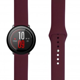 Сменный ремешок LYAMBDA 22mm ALTAIR DSJ-01-04T-22-WR Wine red 