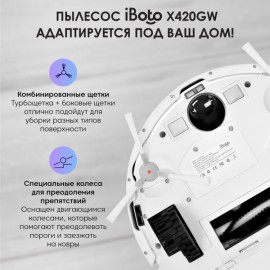 Робот-пылесос iBoto Smart Х420GW Aqua White