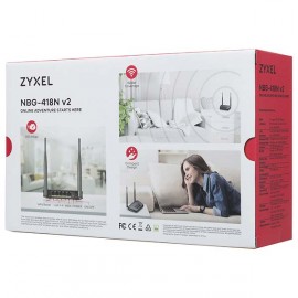 Wi-Fi роутер Zyxel NBG-418NV2-EU0101F