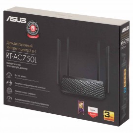 Wi-Fi роутер ASUS RT-AC750L (90IG0550-BR3420)