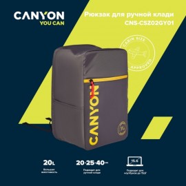 Рюкзак для ноутбука Canyon CNS-CSZ02GY01