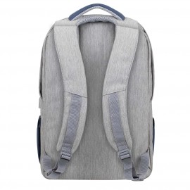 Рюкзак для ноутбука RIVACASE 7567 grey/dark blue 