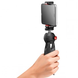 Штатив Manfrotto с держателем смартфона (MKPIXICLAMP-BK)