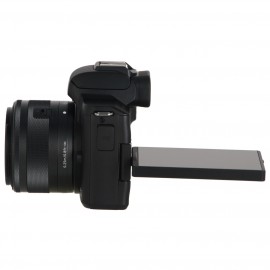 Фотоаппарат системный Canon EOS M50 Mark II 15-45mm + 55-200mm IS STM, Black 