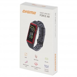 Смарт-браслет Digma Force A8 Grey (A8GR)