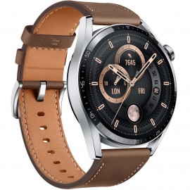 Смарт-часы HUAWEI GT 3 JPT-B19 Stainless Steel / Brown Leather