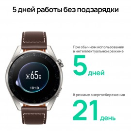 Смарт-часы HUAWEI Watch 3 Pro Brown (GLL-AL01)