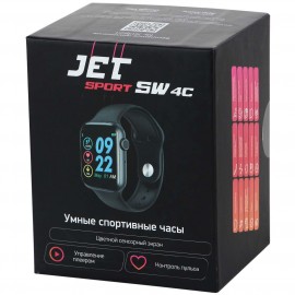 Смарт-часы Jet Sport SW-4C Black