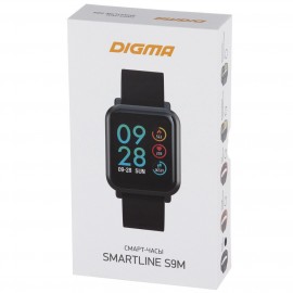 Смарт-часы Digma Smartline S9m Black